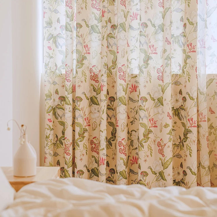 Print Modern Style Bedroom Breathable Sun Protection Back Tab Polyester Yellow Curtain Living Room Flat Window Hotel Office//