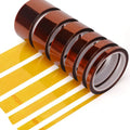 Polyimide High Temperature Silicone Pressure Sensitive Single Sided Masking Heat Resistant Tape SENMA Brown for PCB Board Solder