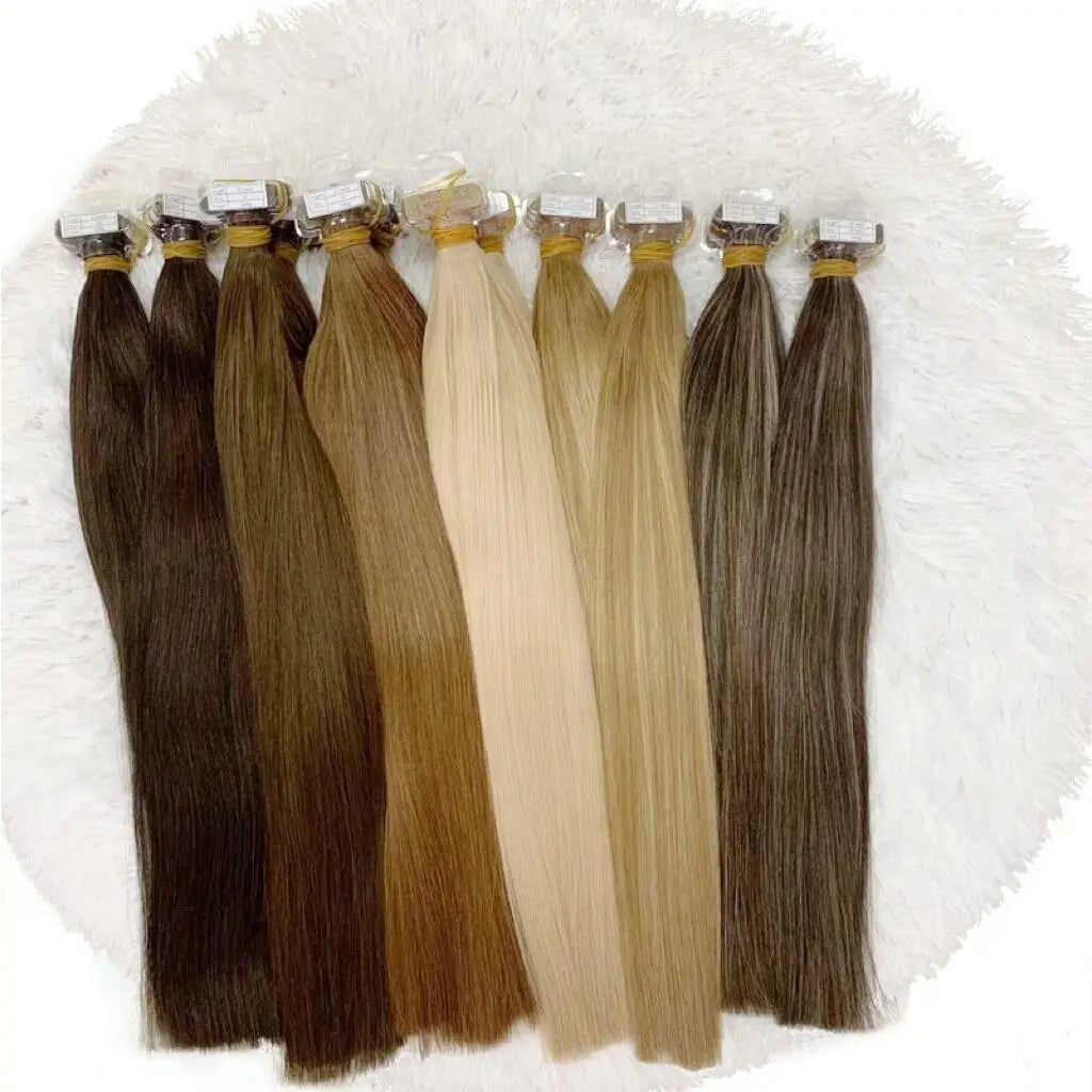 Top Vendors Wholesale 13a Double Draw 26 Inch Virgin Human Hair Tape Hair Extensions