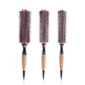 Professional Salon Hair Brush with Natural Boar Bristle and Wooden Handle Custom Logo Wholesale Curly Hair Comb for Home Use