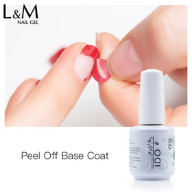 Ibdgel Nail Products Peel off Base Coat clear Peel off Base Gel Private Label