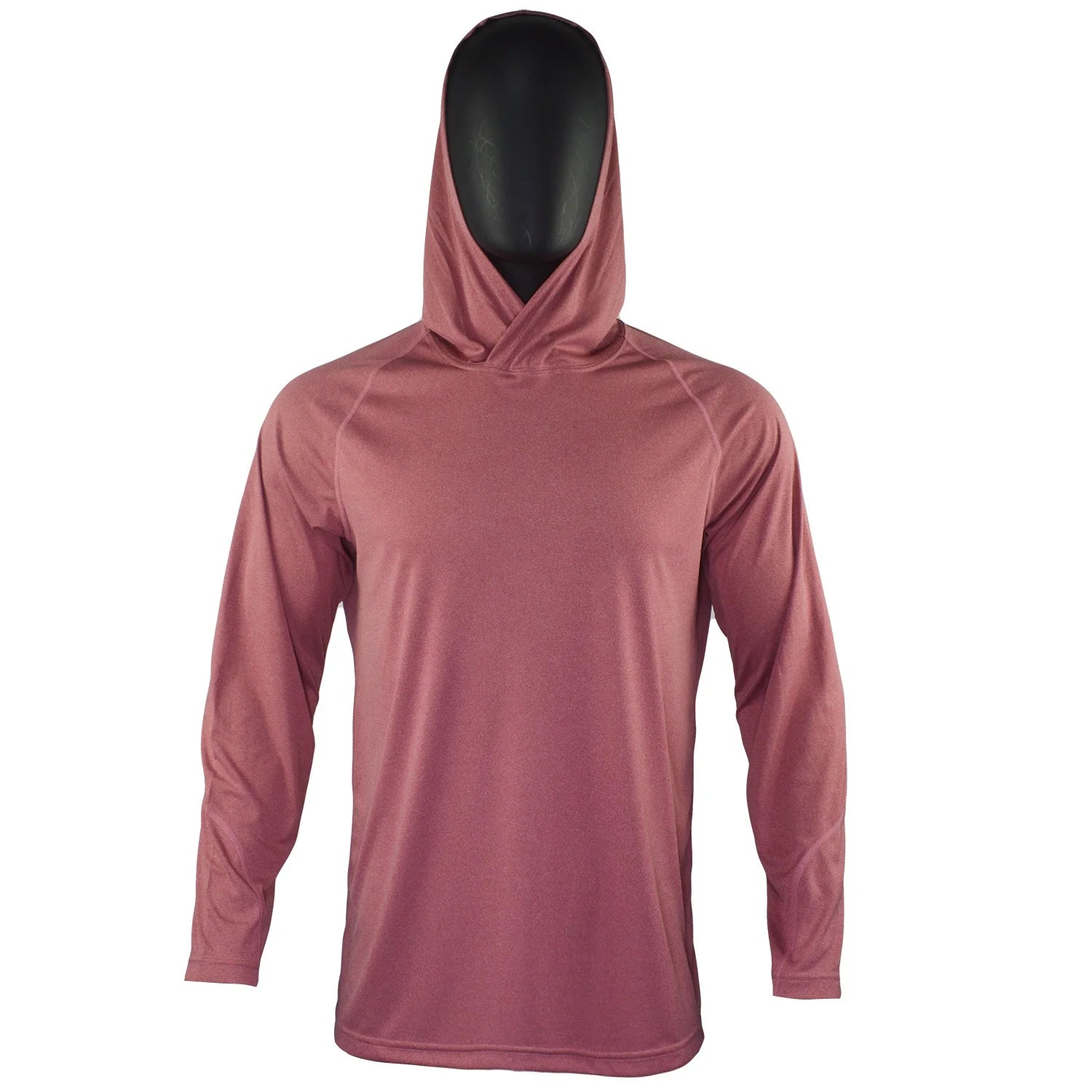 New Lightweight Outdoor Performance UPF 50 Plus Size 100% Polyester Breathable Hoodie Fishing Shirts