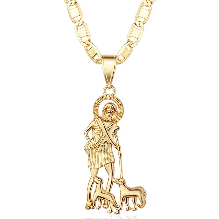 Guangzhou Wholesale High Quality 14k Gold Religious Jewelry Pendant
