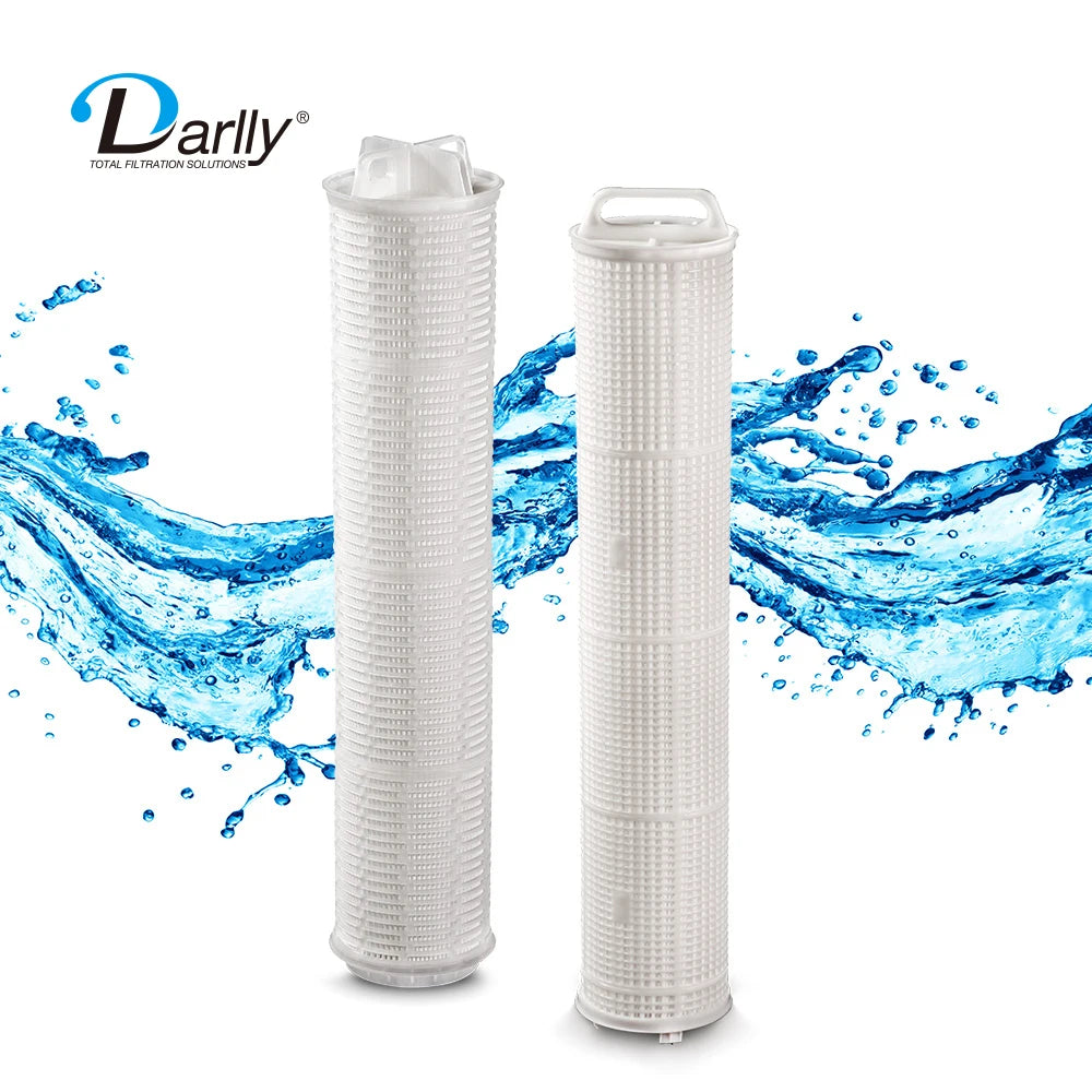 New for Customize 6'' Diameter PP High Flow Rate Pleated Filter Cartridge for Desalination Filtration