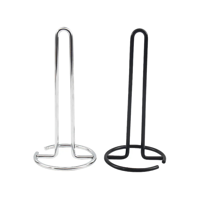 Wholesale Cheap Metal Simple Toilet Paper Roll Holder Portable Paper Towel Holder Rack