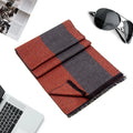 Fast Shipping Winter Warm Polyester Viscose Traditional Shawl Factory Wholesale Men's Scarf