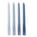 Wholesale 4-Packs Spiral Taper Stick Candles Smokeless Paraffin Wax Home Decoration Easter Diwali Wedding Dinner Parties