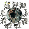 SK High Quality Gym Equipment Full Set Chest Press Shoulder Back Press Leg Extension Leg Curl Machine Arms Strength Training