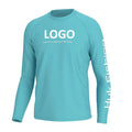 High-Quality Upf50+ Quick-Drying Uv Moisture-Wicking Long-Sleeved Sun Shirt Performance Customized logo Men's Fishing Shirt
