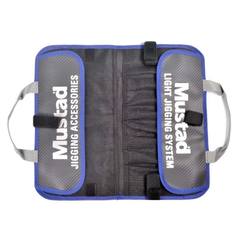 Mustad Jig Pouch Sea Package PVC Fishing Bag Mochila Pesca Fishing Gear Package Fishing Large Capacity Tool Bolsa De Pesca