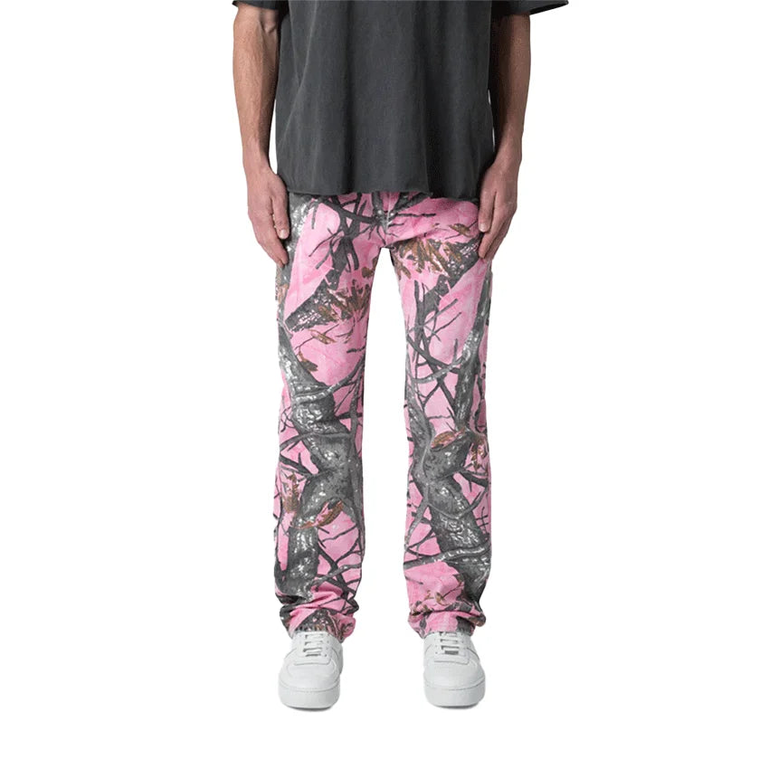 Men's Casual Multi-pocket Straight Cargo Pants Men's Sweatpants Casual Elasticated Trousers