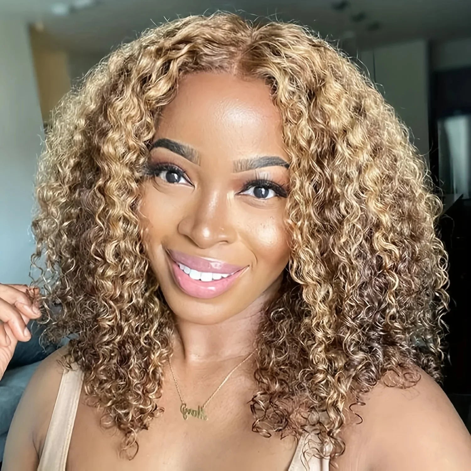 Cheap 12A SDD Raw Cuticle Aligned Hair Super Double Drawn Pixie Curly Wig for Black Women 250% Density Vietnamese Human Hair Wig