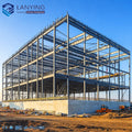 Cheap Prefabricated Steel Structure Logistics Warehouse Workshop Industrial Commercial Building 121+ Mph Wind Resistance 20+
