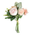 Professional Factory Fl-82 Simulation Peach Blossom Flower Artificial Cherry Blossom Bush Wholesale Silk Flowers Peach Blossom