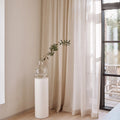 Customizable Texture Tulle Modern Style Custom Made Size Grommet Curtains Blackout Fabric for Home