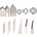 Cutting Fiber Tungsten Carbide Blade Oscillating Grooving Knife Blade Zblade Blade Leather Cutter Z1 Z2 Z3 Z4 Z5 Z10 Z11 Z16