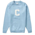 Winter Men Woolen Crew Neck Pullover Raglan Sleeves Letterman Intarsia Letter  Knitwear OEM Cotton 7gg Knitted Sweater