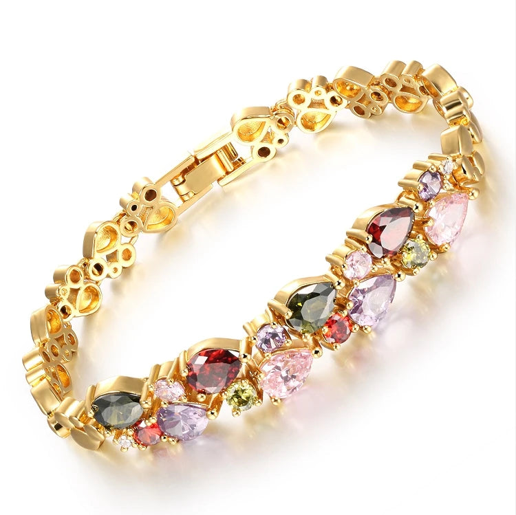 G247 Fashion Jewelry Gift Copper Ladies Bracelets Cubic Zirconia Women Bracelet