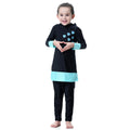 Wholesale Factory Stock Mushim Swimwear Girls' Long Sleeve Love Hooded Swimwear Set