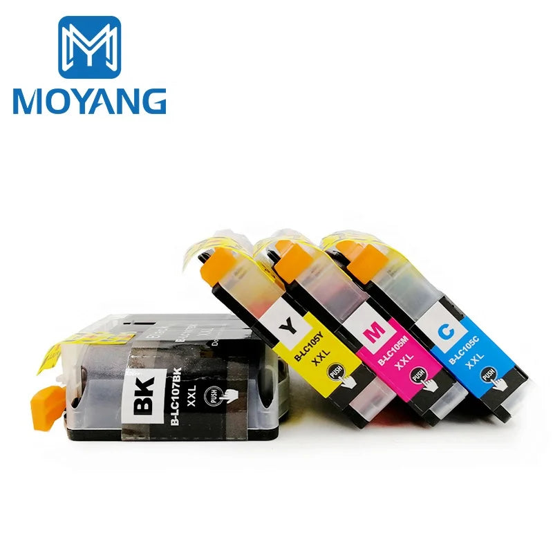 MoYang Compatible for Brother LC105 LC107 Ink Cartridge Used for MFC-J4510DW/4610/4310/4410/4710/6520/6720/J6920DW Printer