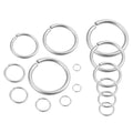 Make Jewelry Findings Factory Stainless Steel DIY Necklace Chains Bracelet Jewelry Used Big Size Jump Ring with Different Sizes