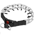 Hot Sale Metal Adjustable Dog Training Collar Pinch Pet Choke Collar With Comfort Rubber Tips Training Prong Collar for Dogs
