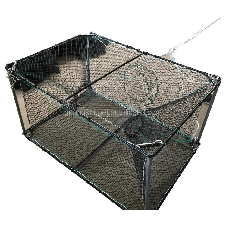Folding Square Trap Crayfish Trap Crab Cage