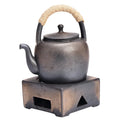 Japanese Style Handmade Clay Tea Brewing Pot Zen Charcoal Stove Candle Warm Tea Stove Porcelain Kung Fu Tea Set Mini Set Teapot