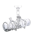 New MP5 Christmas Edition Glass Tube Hookah with Foam Package Free Type Pattern Mirror Technics Complete Shisha Set