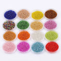 20g/bag Wholesale Glass Beads 6/0 8/0 11/0 2mm 3mm 4mm Pouring Silver Seed Beads Bulk for Diy Earrings Jewelry Making