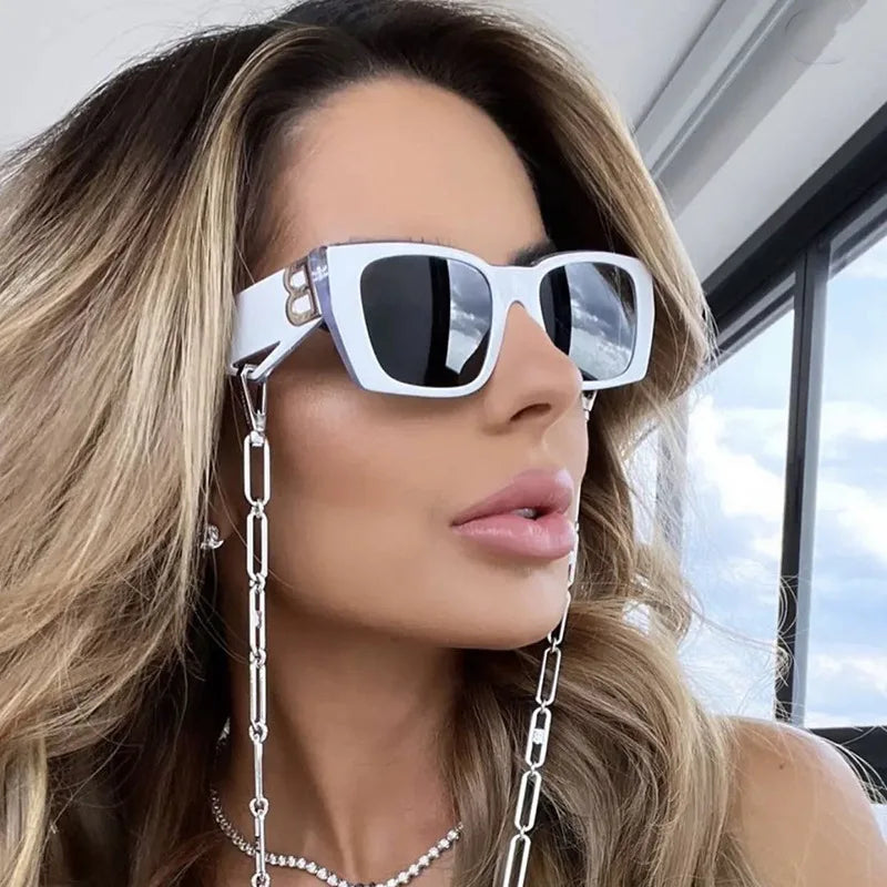 2023 Music Festival Fashion Women's Y2K Design Sunglasses Summer Beach Women's Trendy Sunglasses