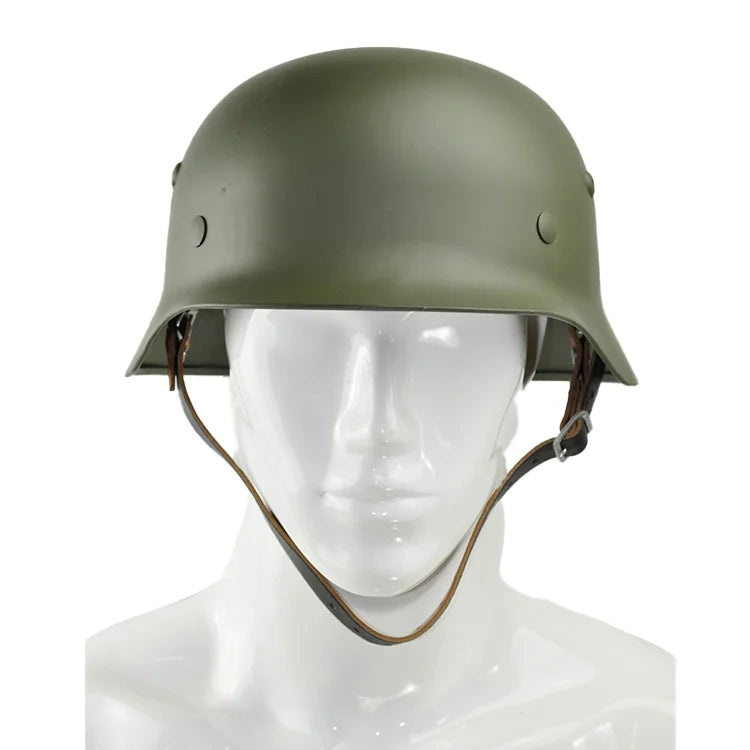 REVIXUN Custom the World II Germany Steel M35 Helmet Lightweight Tactical Outdoor