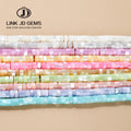 Small Fresh Fashion Jewelry Shell Beads Natural Horseshoe Snail Shell Right Angle Disc Shell Beads for Jewelry Making