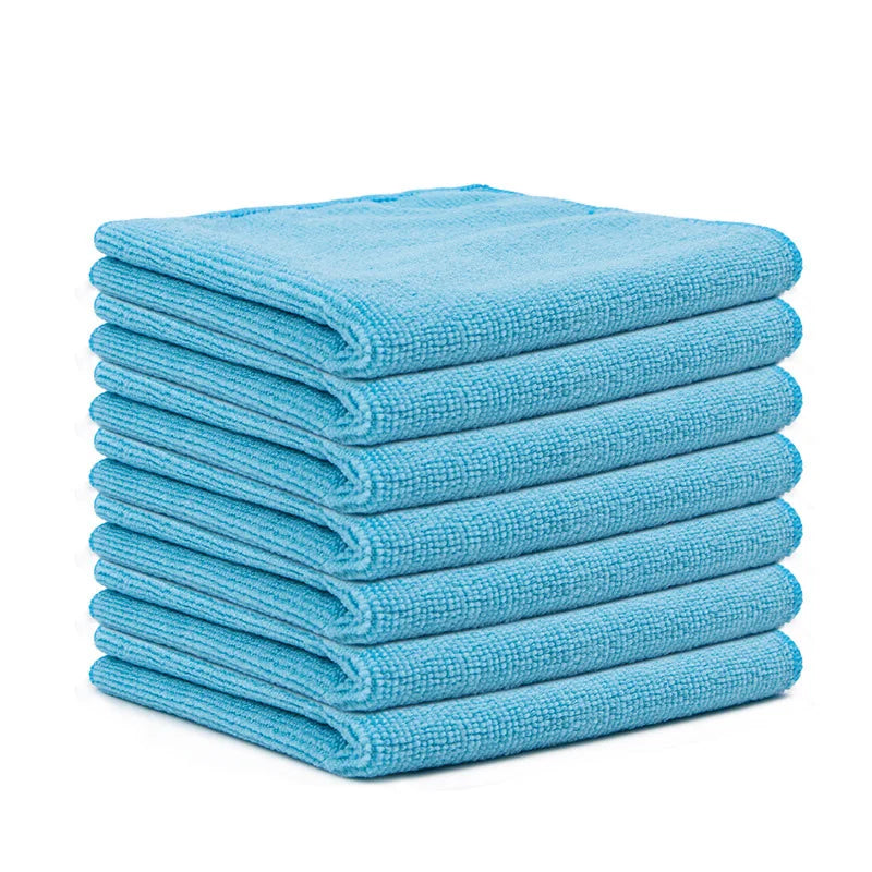 Factory Cheap Wholesale 30x30cm 200gsm Multicolor Wide Use Microfiber Cleaning Cloths for Kitchen Car Towel