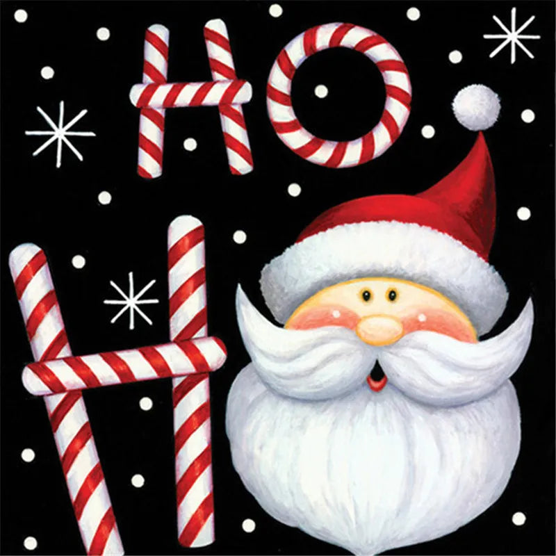 Santa Claus Diamond Painting Snowman Wall Painting Full Drill Embroidery Round & Square Diamond Painting Kit