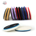 LEADMAX 5 Inch Australian Wool Polishing Buffing Pad Japanese Beauty Car Foam Premium Grit for Optimal Performance