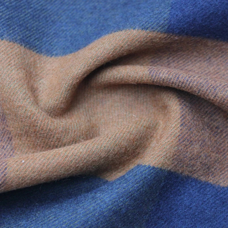 Good Quality Hot Sell in Europe for Man Suit Wool Cotton Stretch Yarn Dyed Twill Plaid Fabric OCS