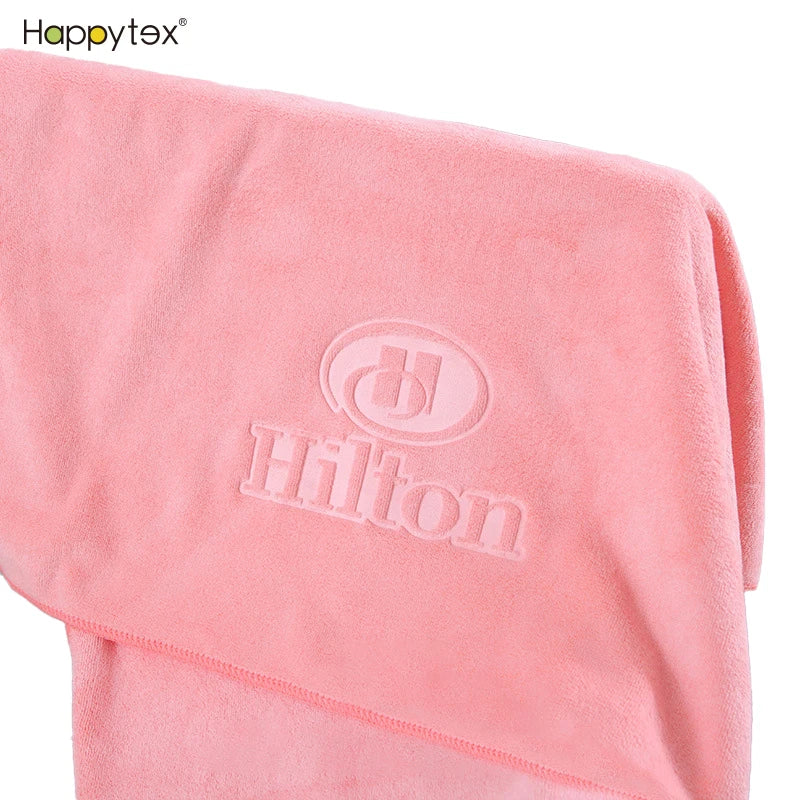 Hot Sale Custom Logo Luxury Spa Hand Face Towel Sets Microfiber Knitted Quick-Dry Eco-Friendly for Spa Salon Home