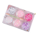 Hot Sale 6 Color Stage Makeup Face Paint Body Glitter Eyeshadow Sequins Single Holographic Custom Glitter