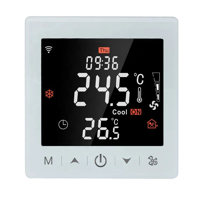 OEM Wholesale Tuya Wifi Digital Thermostat 16A 3A Electric Carbon Warm Floor Heating Film for Modern Living Room