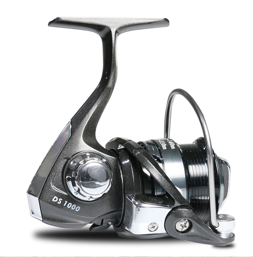 Factory Custom Cheap Lightweight Fishing Reels Nylon Body DC800 Jigging Wheel 3+1BB Saltwater Spinning Reels