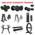 Complete Dumbbell Set Essential Gym Interior Design All in One Gym Rack Comercial Sports Equipment Gym Machines Full Set