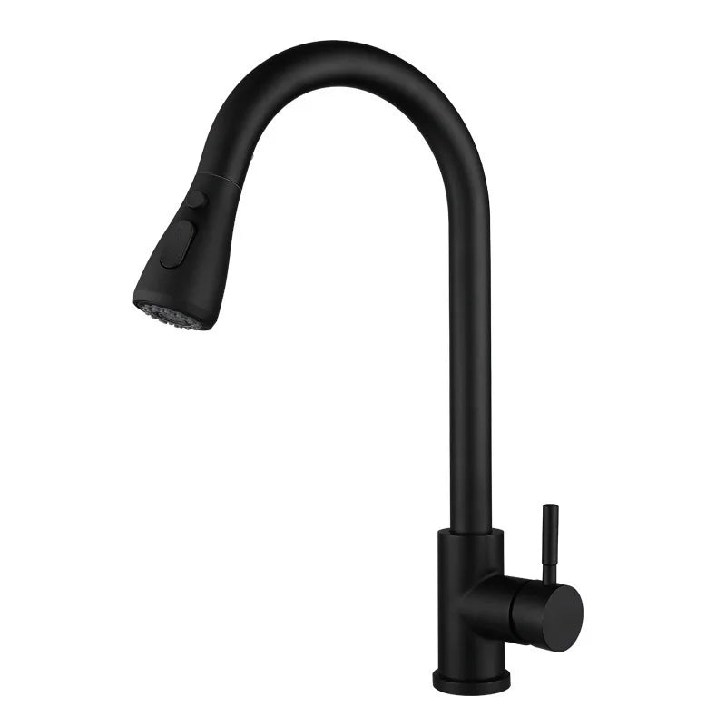 Touch Control Pull Out 3-speed Adjustable 360 Rotatable 304 Stainless Steel Ionizer Household Kitchen Sensor Faucet