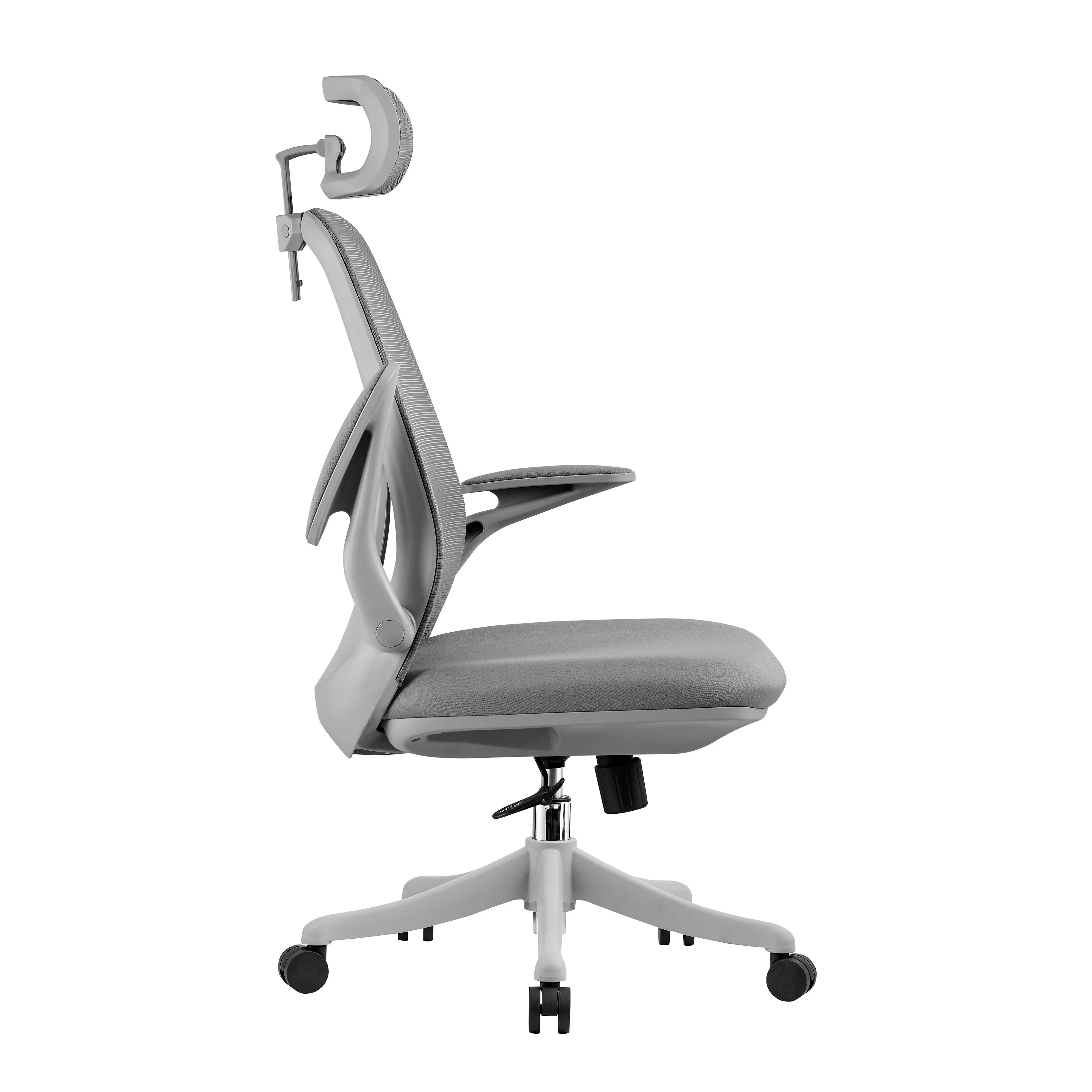 NOEL High Back Foldable Armrest Ergonomic Office Furniture Chairs Staff Simple Mesh Chair