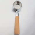 Coffee Accessories Wooden Handle 51mm 3 Ears Coffee Bottomless Portafilter 51mm for EC0680 EC0685