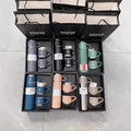 500ML Business Style with Handle  Stainless Steel Lid Travel Water Bottle Holiday Gift Set Gift Box Stainless Steel Water Bottle