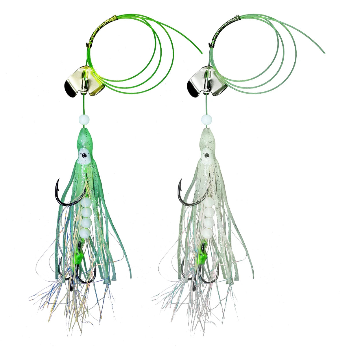 OEM Factory Luminous Catfish Float Rigs Spinners with Circle & Treble Hook for Freshwater & Saltwater Fishing in Rivers & Lakes