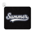 YunShang Custom T Shirt Tags 3D Print Applique Textured Badges Labels silicone Patches On Sew Garment