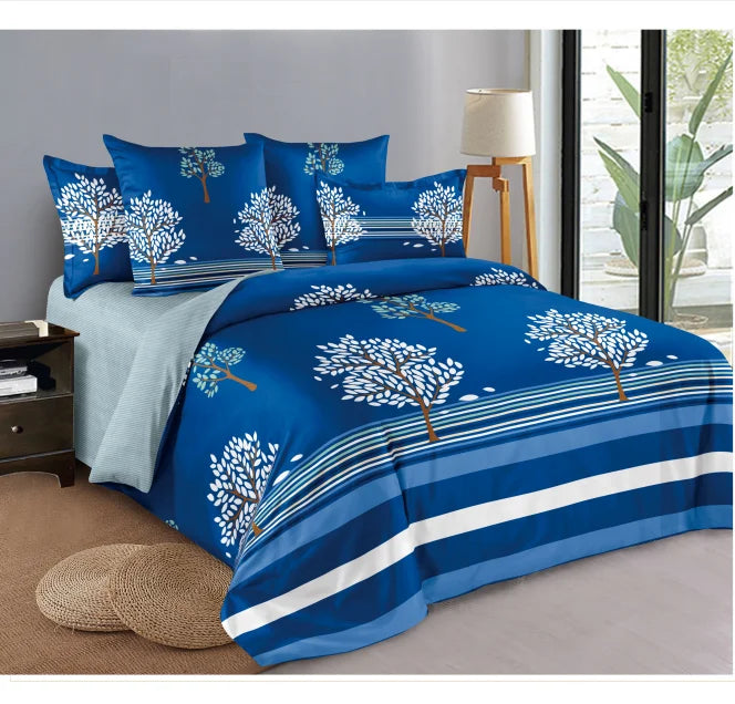 2022 New  4 Pieces and 3 Pieces  Satin Bed Sheets Bedding Set  King Queen Double Single Size Cover Set