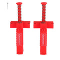 2Pcs Large Size Brick Liner Runner Wire Drawer Bricklaying Tool Fixer for Building Construction